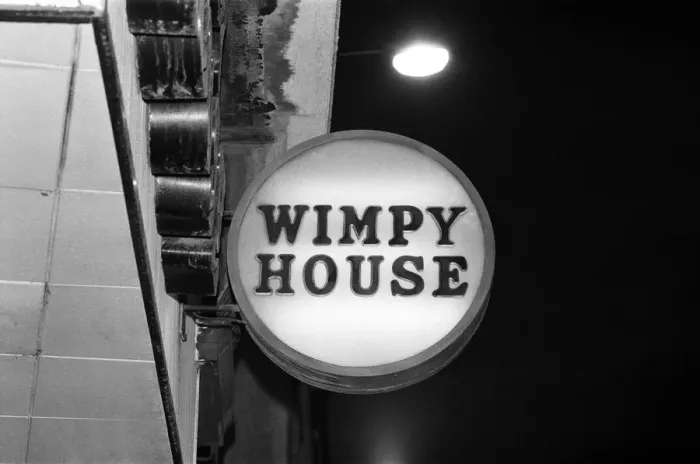 Framed Print : City take over. J Lyons have sold off their Wimpy, Golden Egg and Bake