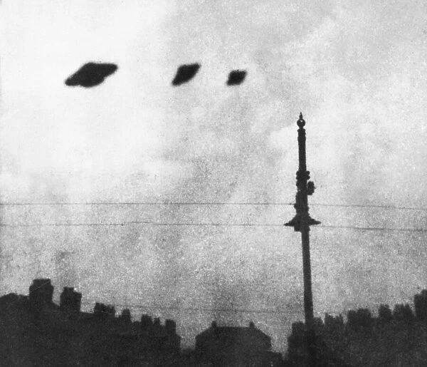 Claims of UFOs flying over Conisborough, Yorkshire. But are they real