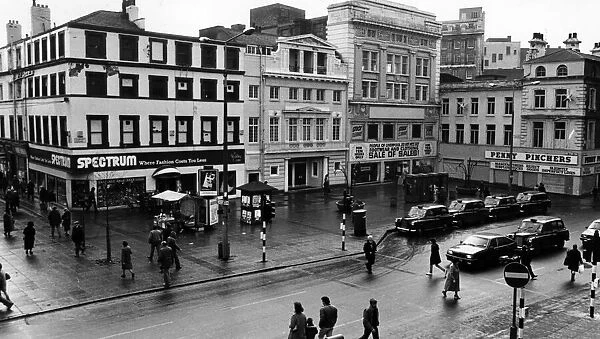 Clayton Square. Liverpool 6th January 1981