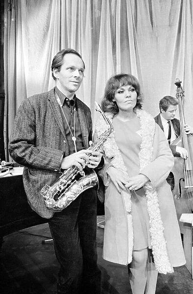 Cleo Laine and Johnny Dankworth, the jazz musicians, played at Coventry Theatre