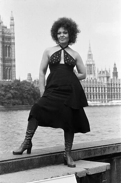 Cleo Laine who is appearing as 'Julie'in the new production of the famous