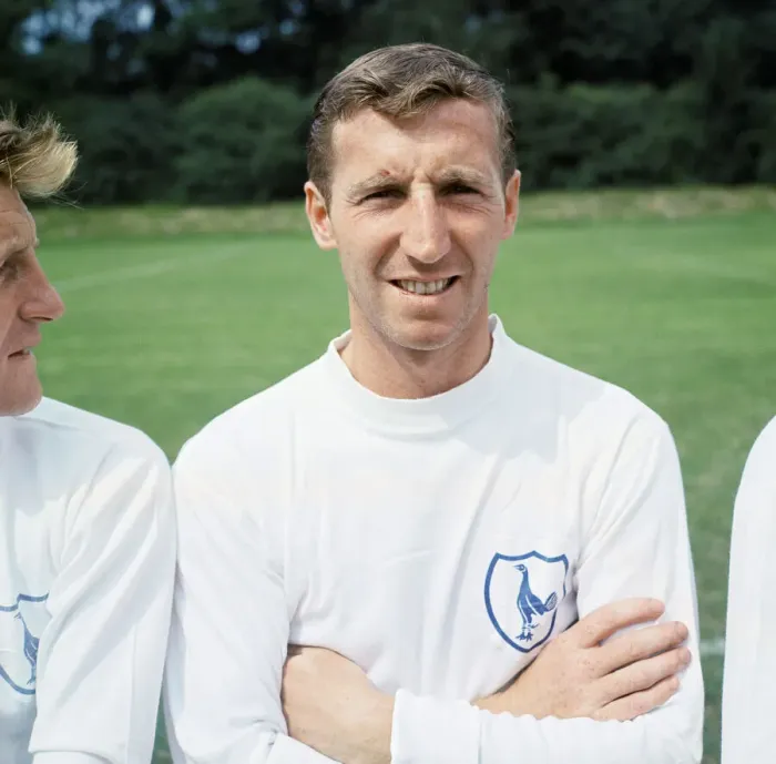 Framed Print : Cliff Jones of Tottenham Hotspur poses at a pre-season photocall. August 1964 Framed Print : Cliff Jones of Tottenham Hotspur poses at a pre-season photocall. August 1964