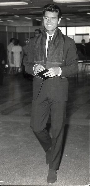 Cliff Richard at Heathrow Airport - October 1963