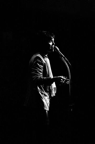 Cliff Richard performing on stage. 26th March 1981