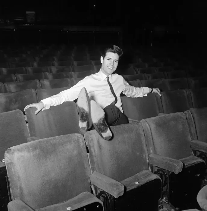 Framed Print : Cliff Richard pictured at the London Palladium where he appears for the last week in Framed Print : Cliff Richard pictured at the London Palladium where he appears for the last week in