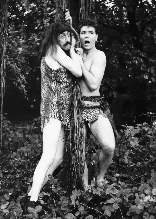 Framed Print : Cliff Richard Singer with Mario Fabrizi in the film Jungle Boy Framed Print : Cliff Richard Singer with Mario Fabrizi in the film Jungle Boy