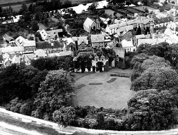 Clifford Castle, Herefordshire 9th May 1939