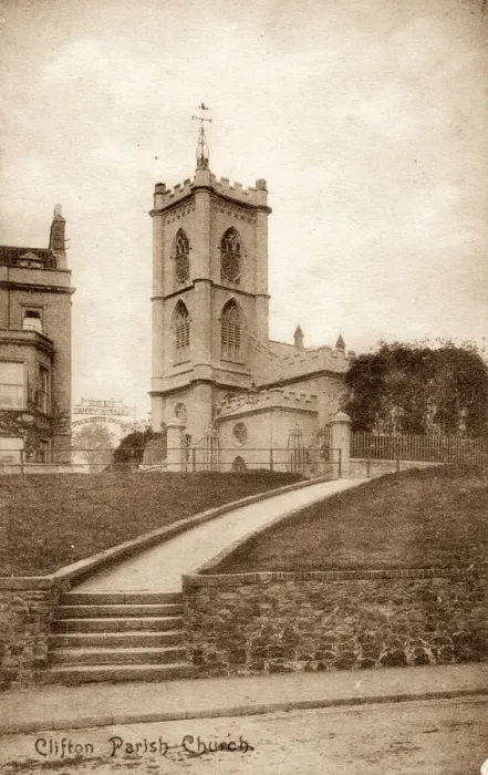 Framed Print : Cliftons 1822 parish church, St Andrew s, was sadly lost to a Luftwaffe bombing Framed Print : Cliftons 1822 parish church, St Andrew s, was sadly lost to a Luftwaffe bombing