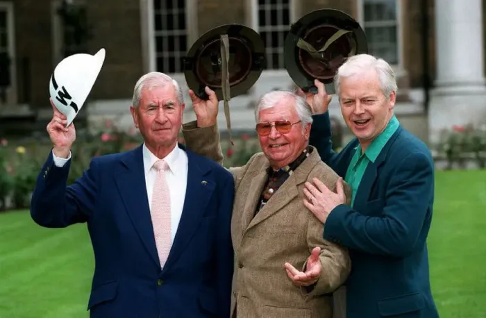 : Clive Dunn Actor August 98 With fellow actors who all stared in the tv show Dads : Clive Dunn Actor August 98 With fellow actors who all stared in the tv show Dads
