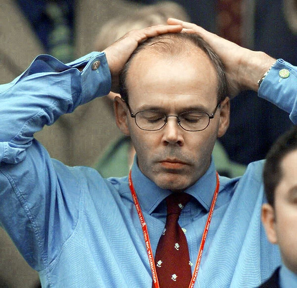 Clive Woodward after Englands defeat Oct 1999 by the All Blacks