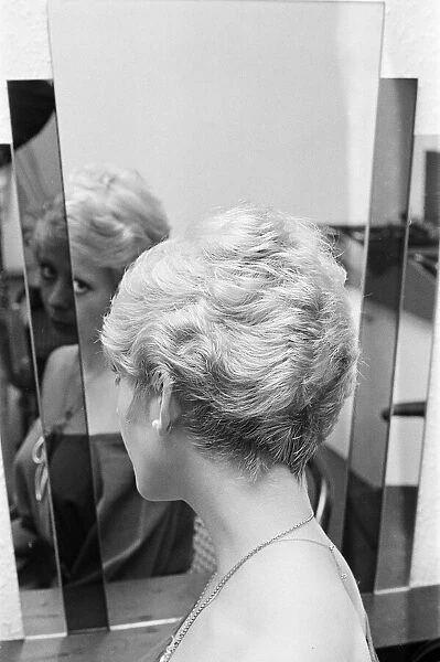 Close cropped hair fashion at Saks Hairdressing, Middlesbrough, Circa 1977