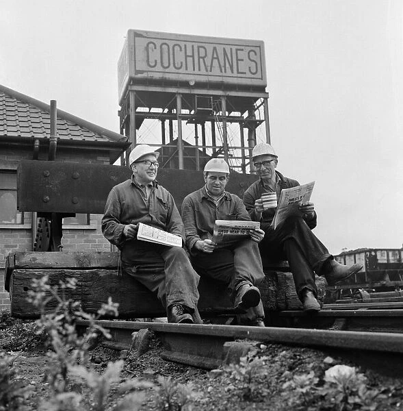 The closure of Cochranes, Middlesbrough. 1971
