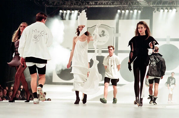 Clothes Show Live, NEC, Birmingham, 7th December 1991. Scenes from the Catwalk