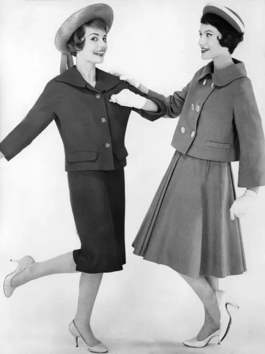 Framed Print : Clothing Fashion 1958: March 1958 P025316 Framed Print : Clothing Fashion 1958: March 1958 P025316