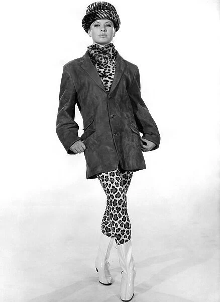 Clothing Fashion 1966. December 1966 P021417