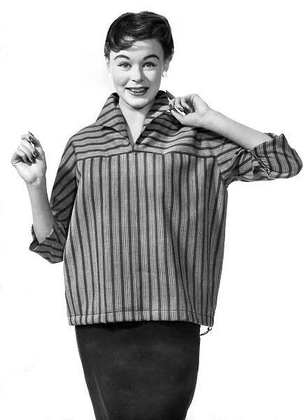 Clothing Fashion. January 1958 P011139
