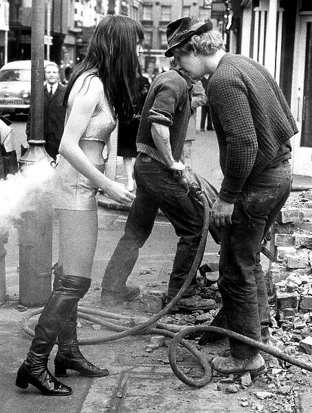 Clothing Fashion Leather Boots & Hotpants February 1971 Traudi Hailand