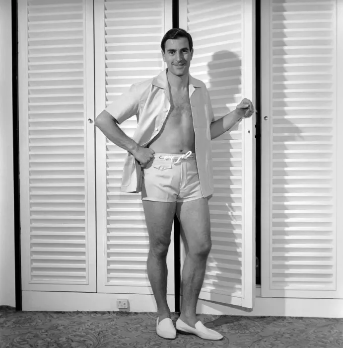 Framed Print : Clothing: Fashion: Menswear. 1965 B1782-008