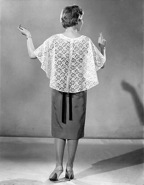 Clothing Fashion. October 1958 P011135