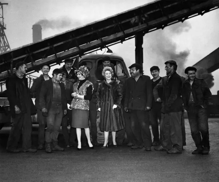 Framed Print : Clothing: Misc. Among the girl and grime of a Selston pit-head Framed Print : Clothing: Misc. Among the girl and grime of a Selston pit-head