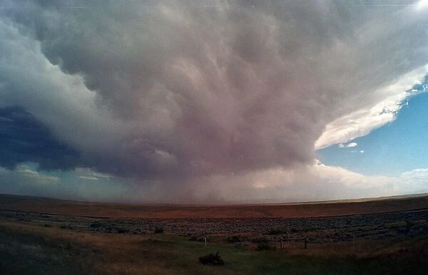 Cloud vortex Montana USA July 1999 TOTW 3014