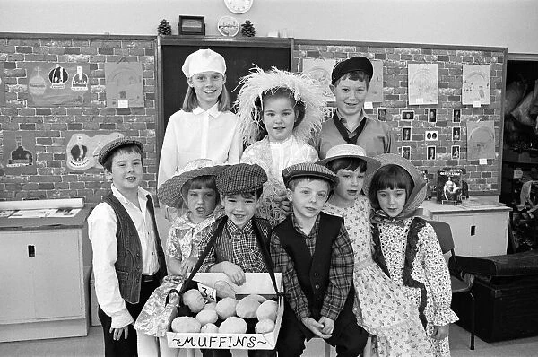 Clough Head J&I School stages an old time music hall event in Slaithwaite Civic Hall