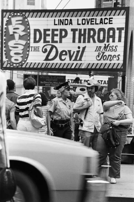Framed Print : Clubs and movie houses in New York. September 1983 Framed Print : Clubs and movie houses in New York. September 1983