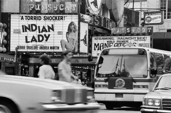 Framed Print : Clubs and movie houses in New York. September 1983 Framed Print : Clubs and movie houses in New York. September 1983