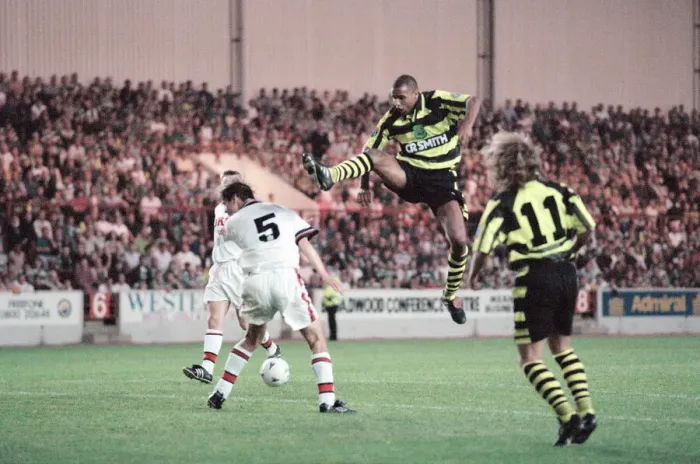 Framed Print : Clyde 1-3 Celtic, Scottish League Cup Second Round match at Broadwood Stadium