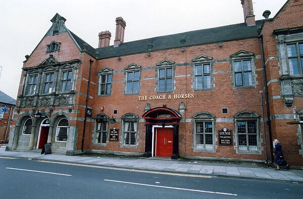 The Coach & Horses pub, Wallsend, Tyne and Wear. September 1992