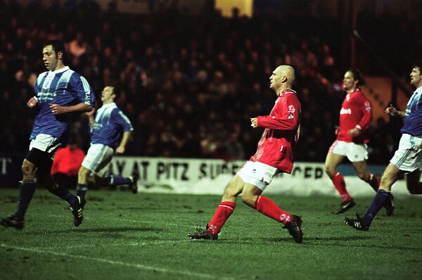 Coca Cola Cup Semi Final First Leg, Stockport 0 - 2 Middlesbrough, held at Edgeley Park