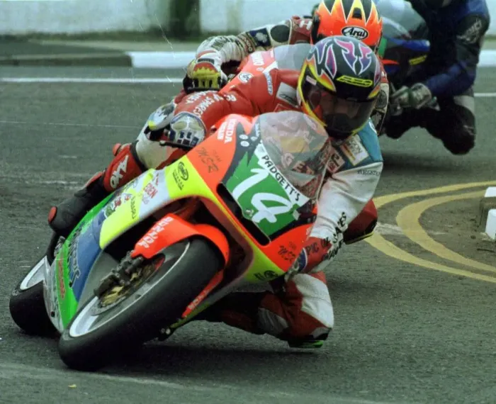 Framed Print : Coca Cola International North West 200 Portrush May 1998 Woolsey Coulter in