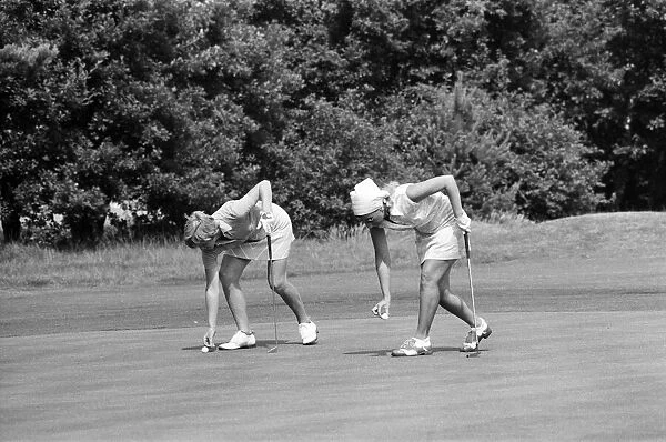 Colgate European Womens Golf Tournament, Sunningdale. 9th August 1975
