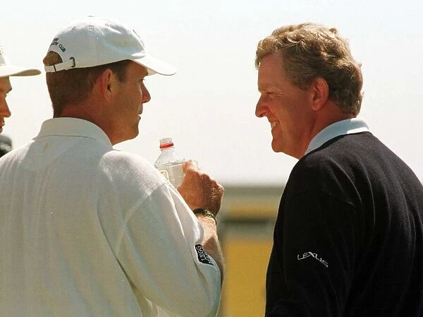 Colin Montgomerie 12th July 1999 practice round at Carnoustie Golf Club players