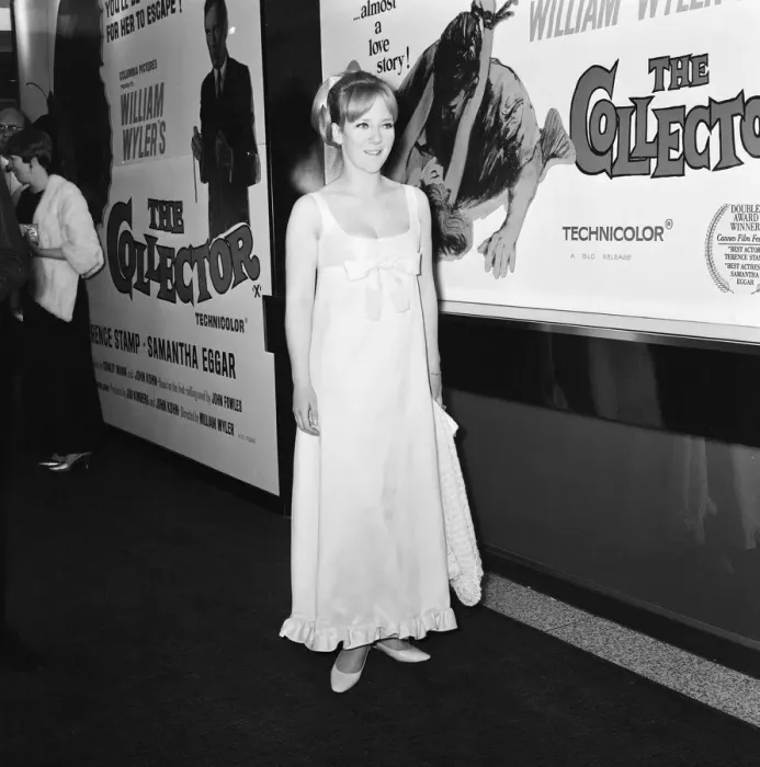 Framed Print : The Collector, 1965 film premiere at the Columbia Theatre, London Framed Print : The Collector, 1965 film premiere at the Columbia Theatre, London