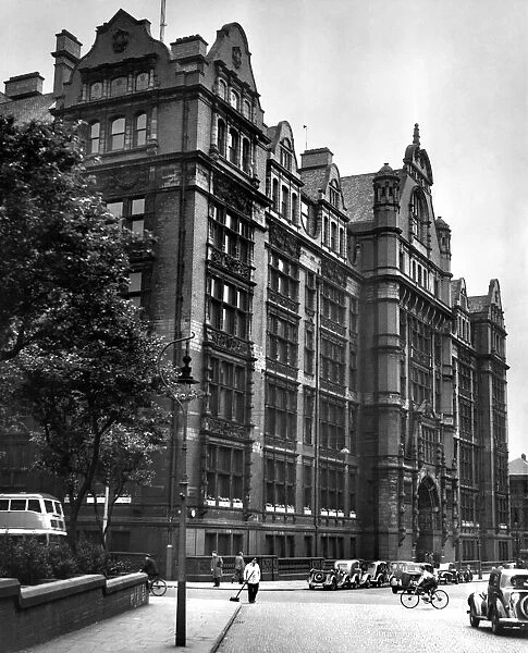 The College of Technology, part of Manchester University. June 1952