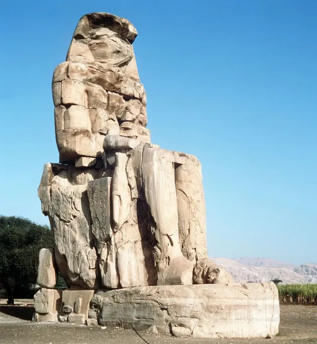 Framed Print : Colossi of Memnon, Egypt Framed Print : Colossi of Memnon, Egypt