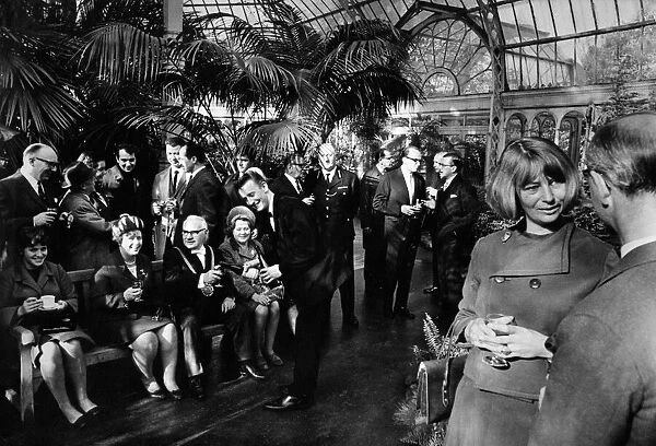 Columbus Day Celebrations at Sefton Park Palm House, Liverpool, 12th October 1968