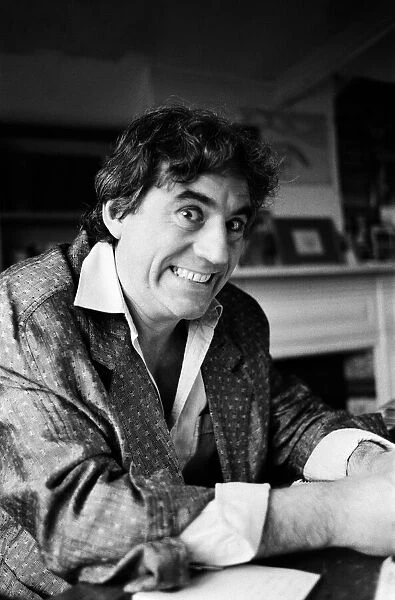 Comedian and actor Terry Jones. 31st March 1987