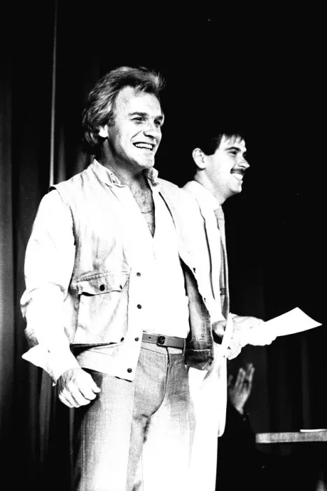 Framed Print : Comedian Freddie Starr at a pupil presenation night at Gateshead Framed Print : Comedian Freddie Starr at a pupil presenation night at Gateshead