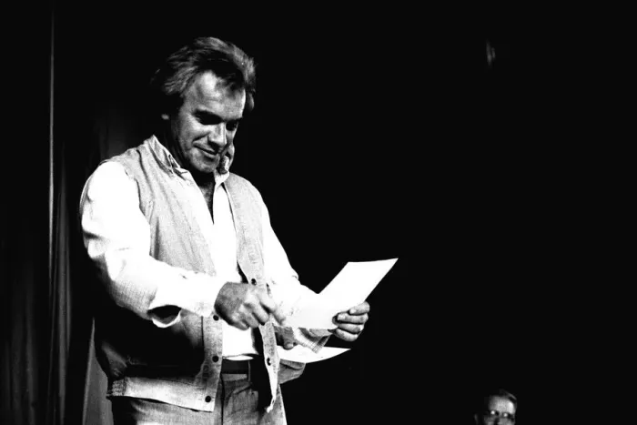 Framed Print : Comedian Freddie Starr at a pupil presenation night at Gateshead Framed Print : Comedian Freddie Starr at a pupil presenation night at Gateshead