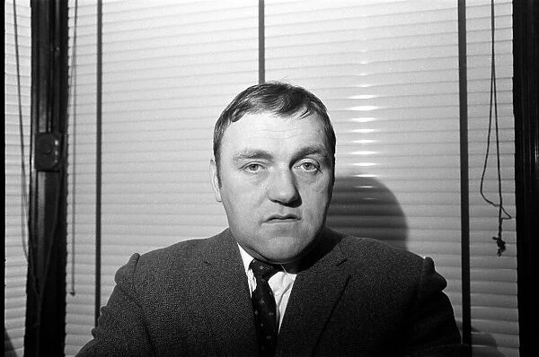 Comedian Les Dawson, pictured ahead of his spot on tomorrow nights
