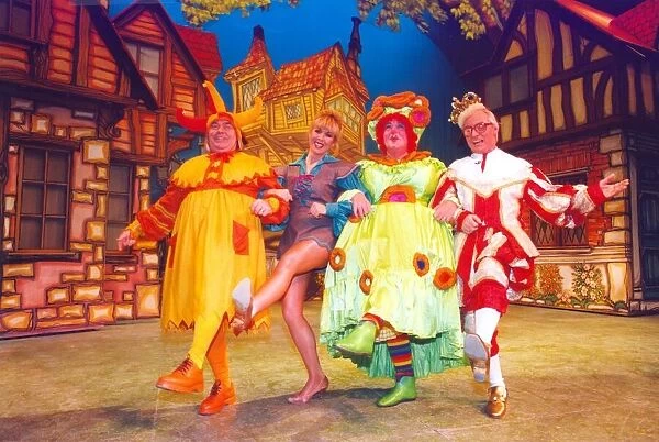 Comic duo Little and Large in the Pantomime Dick Whittingham at the Theatre Royal