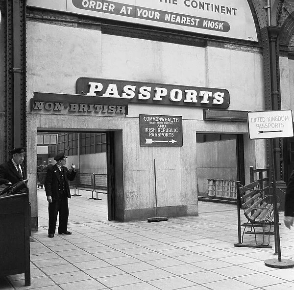 Commonwealth Immigration Act comes into force at the Port of Dover. 1st July 1962