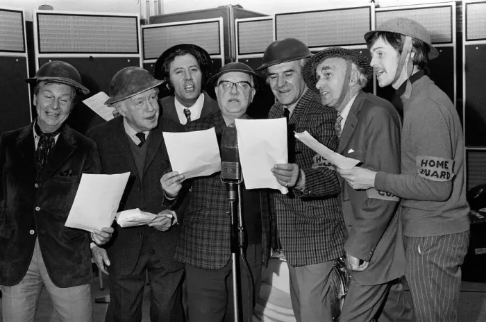 Framed Print : The complete Dads Army team reported for duty today in the EMI Abbey Road Studios Framed Print : The complete Dads Army team reported for duty today in the EMI Abbey Road Studios
