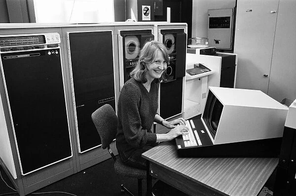 Computers at Leasco Offices, Reading, September 1980