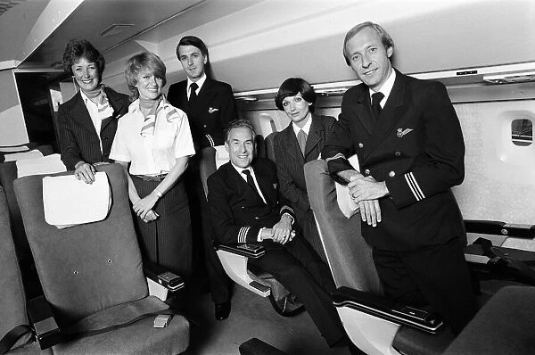 Concorde crew. 21st June 1980