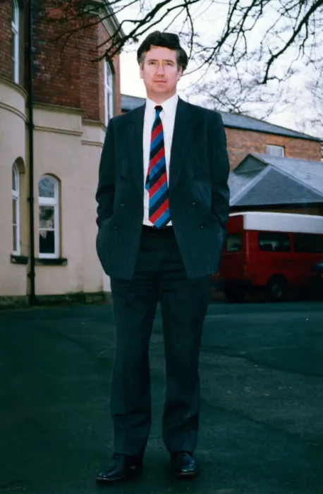 Framed Print : Conservative MP Michael Fallon. 14th March 1993 Framed Print : Conservative MP Michael Fallon. 14th March 1993