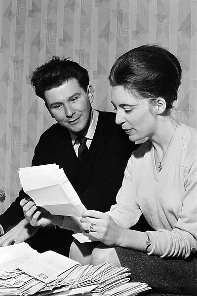 Conservative MP for Smethwick, Peter Griffiths and his wife Jeannette. 9th November 1964