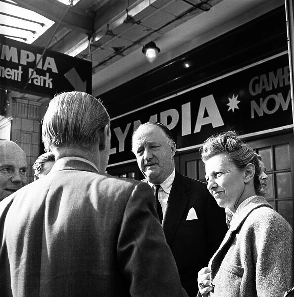 The Conservative Party Conference in Blackpool. Rab Butler is pictured. 11th October 1963